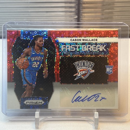 2023-24 Panini Prizm Fast Break Rookie Autographs Red Cason