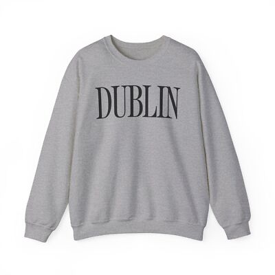 Dublin Ireland Sweatshirt Gifts Crew Neck Long Pullover Shirt Men Unisex