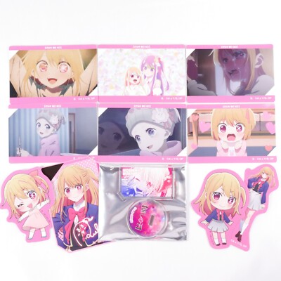 Oshi no Ko Ruby Hoshino Acrylic Character Collection & Sticker Set of 10