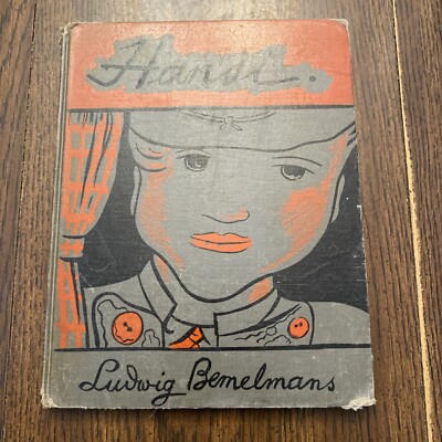 Hansi by Ludwig Bemelmans 1934 First Edition Vintage Children's Book Ex Lib 