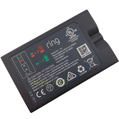 Genuine Battery For Ring Video Doorbell 2/3/4 Stick Up / Spotlight /Peephole Cam