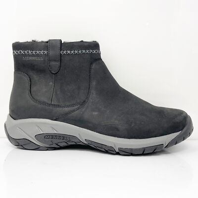 

Merrell Womens Encore 4 J003616W Черные непромокаемые зимние ботинки, размер 10 Вт, Черный, Encore 4