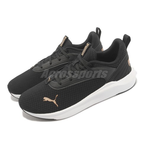 

Женские спортивные кроссовки Puma Softride Flair Wns Black Gold White 377904-01, Черный, Softride Flair Wns