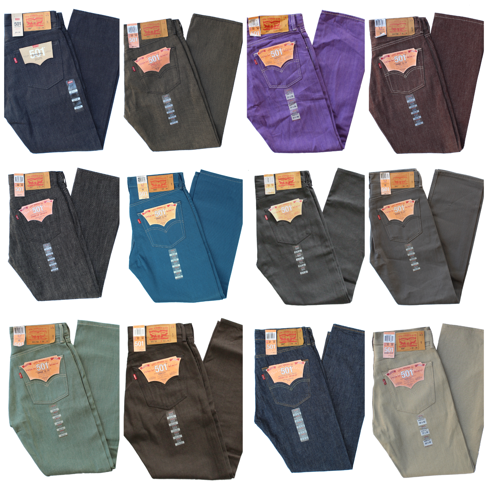 levis 501 all colors
