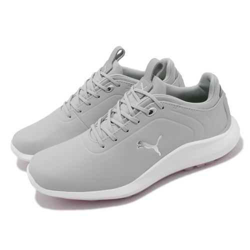 

Женские туфли для гольфа без шипов Puma Ignite Pro Wns Grey Silver White Pink 376583-03, Ignite Pro Wns