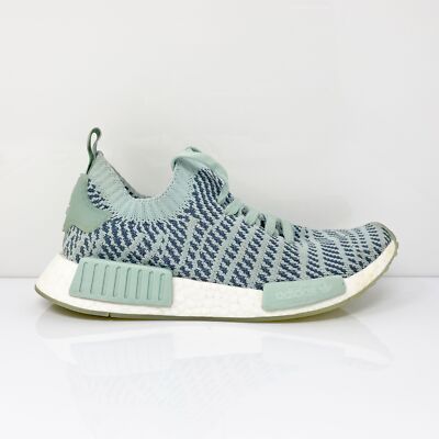 

Adidas Womens NMD R1 STLT CQ2031 Зеленые повседневные кроссовки, размер 7,5, Зеленый, NMD R1 STLT