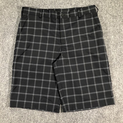 mens nike plaid golf shorts