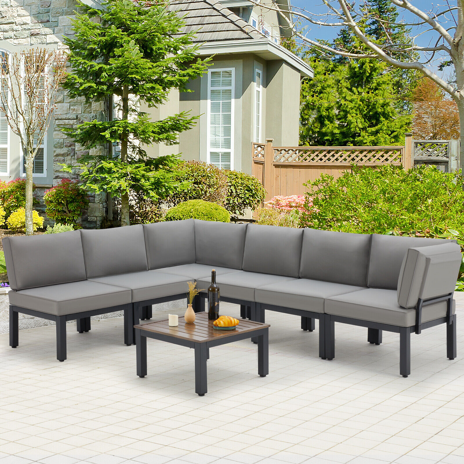 Set Metal Dining Sets 2 Colors