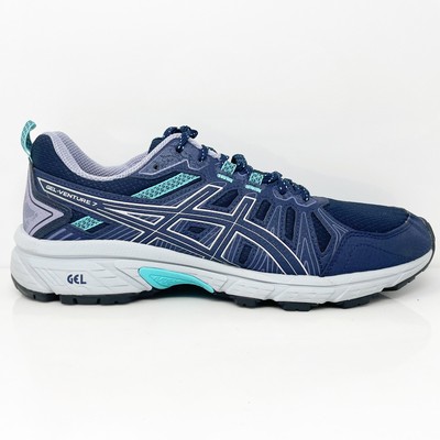 

Asics Womens Gel Venture 7 1012A477 Синие кроссовки для бега Размер 10 W, Синий, Gel Venture 7