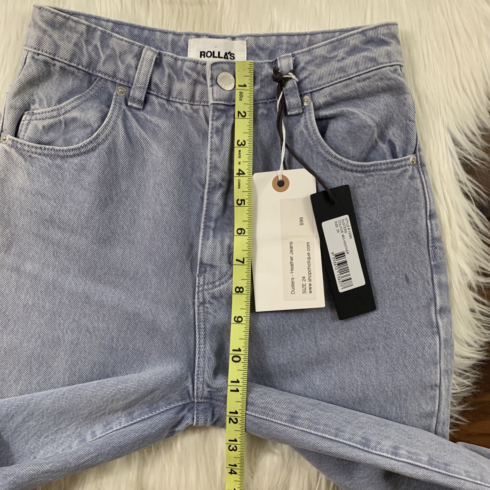 Denim Jeans High Rise 