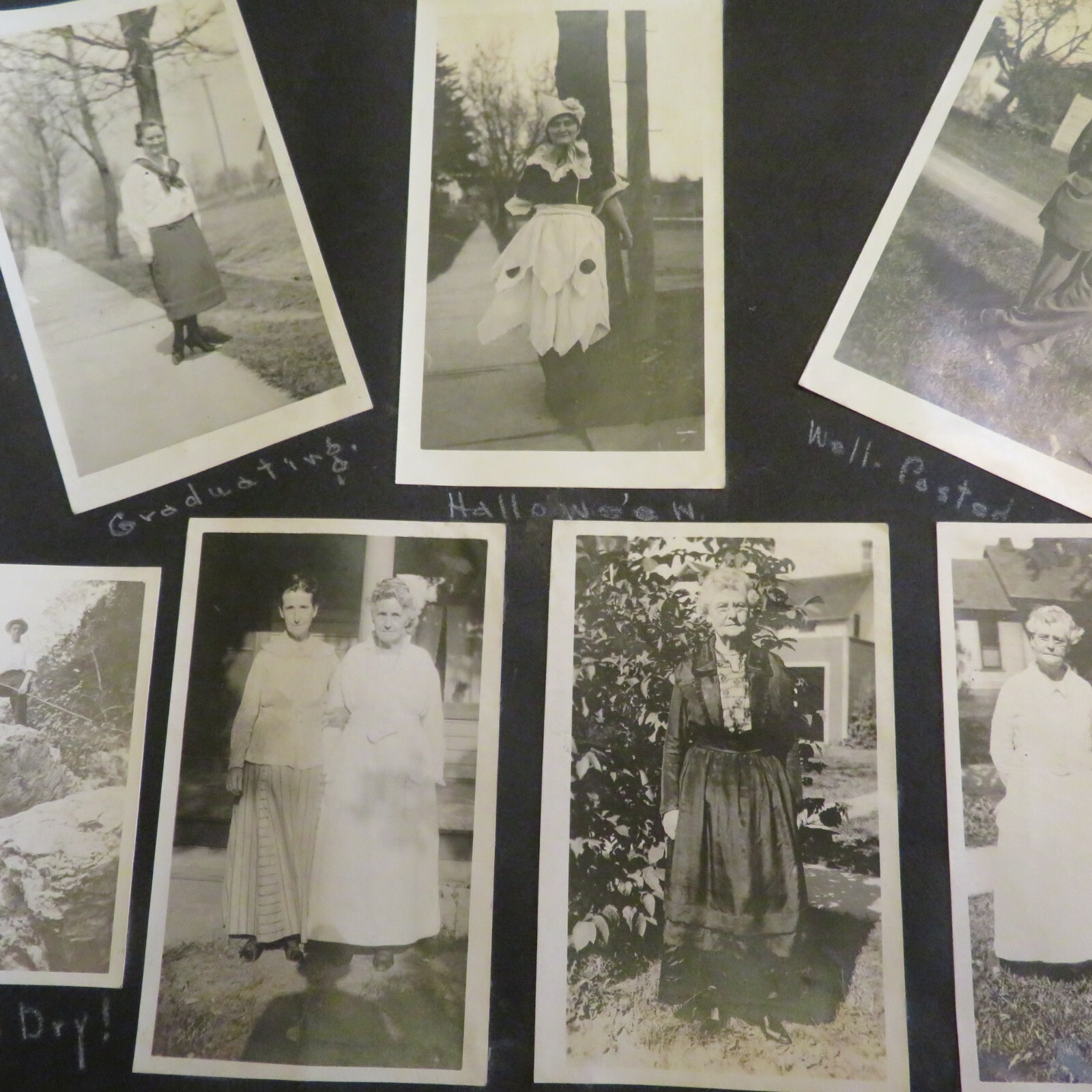 Antique Photograph Album from Angola, Indiana 1920