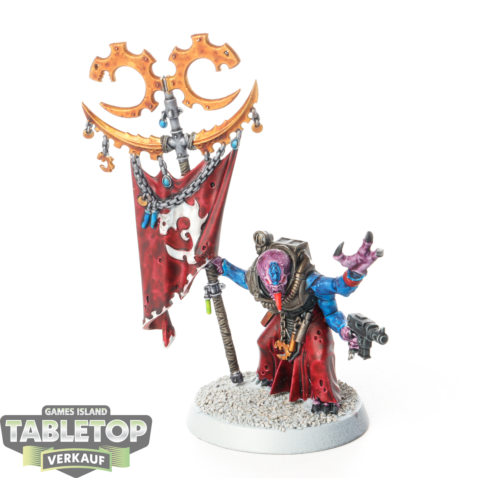 Genestealer Cults - Acolyte Iconward - bemalt