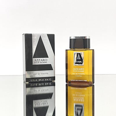 Azzaro Pour Homme Classic by Loris Azzaro for Men 1.7oz Splash Rare/Vintage(BN24