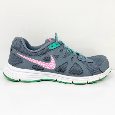 

Nike Womens Revolution 2 554902-409 Серые кроссовки для бега, размер 8, Серый, Revolution 2