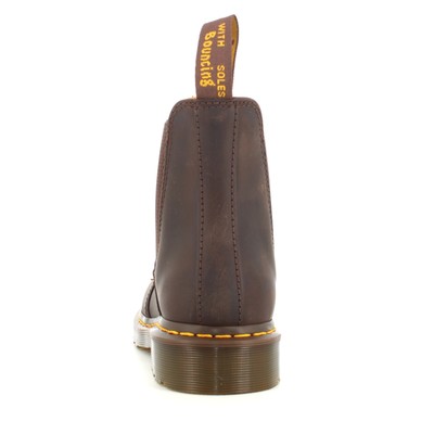 Pre-owned Dr. Martens A23us Unisex Boot 27486201 2976 Ys Crazy Horse In Brown