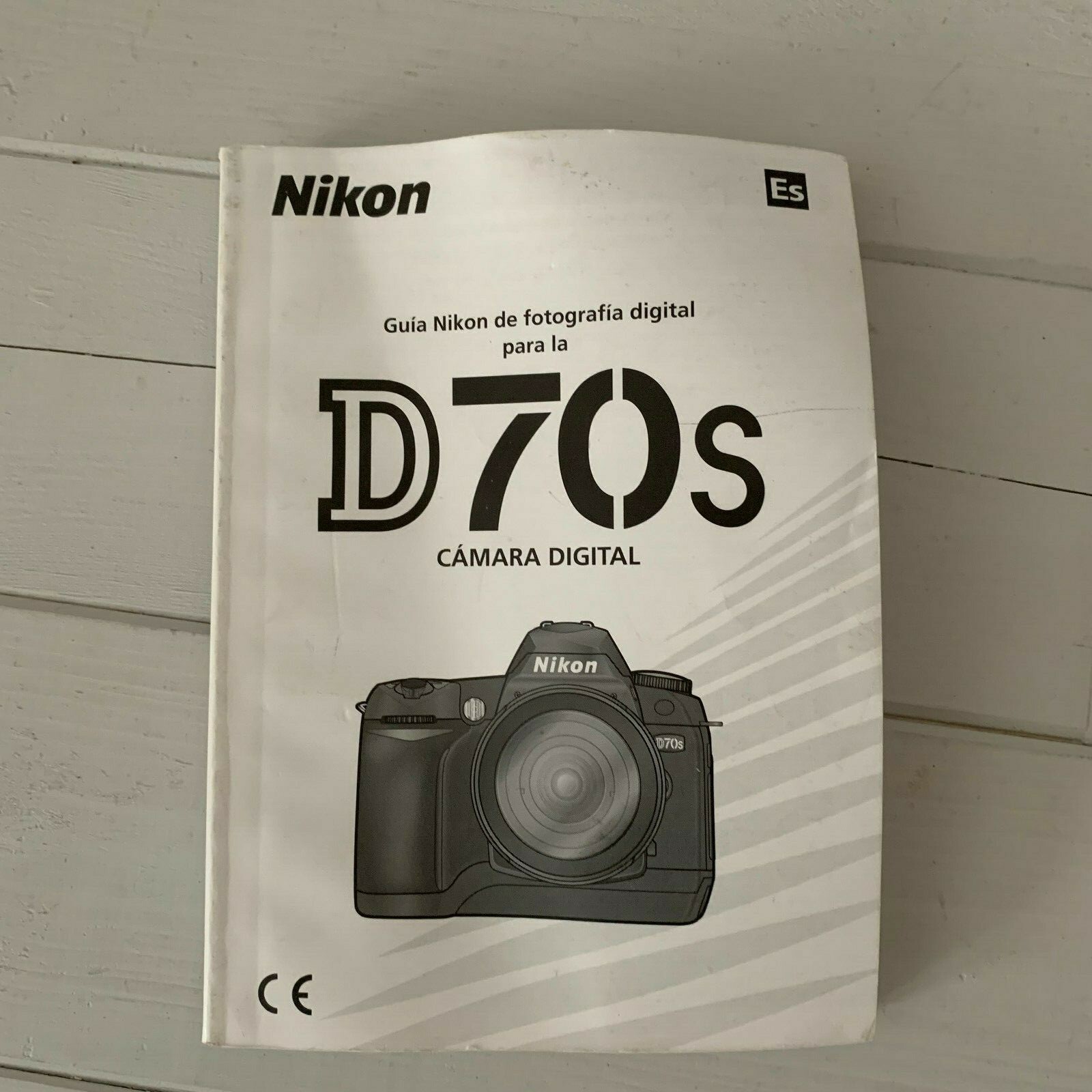 NIKON D70S Digital Camera Owner Instruction Manual Spanish OnlyのeBay公認