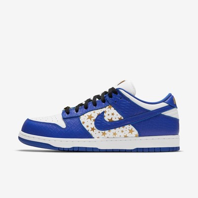 Nike x Supreme SB Dunk Low Hyper Blue DH3228-100 [Men SZ]