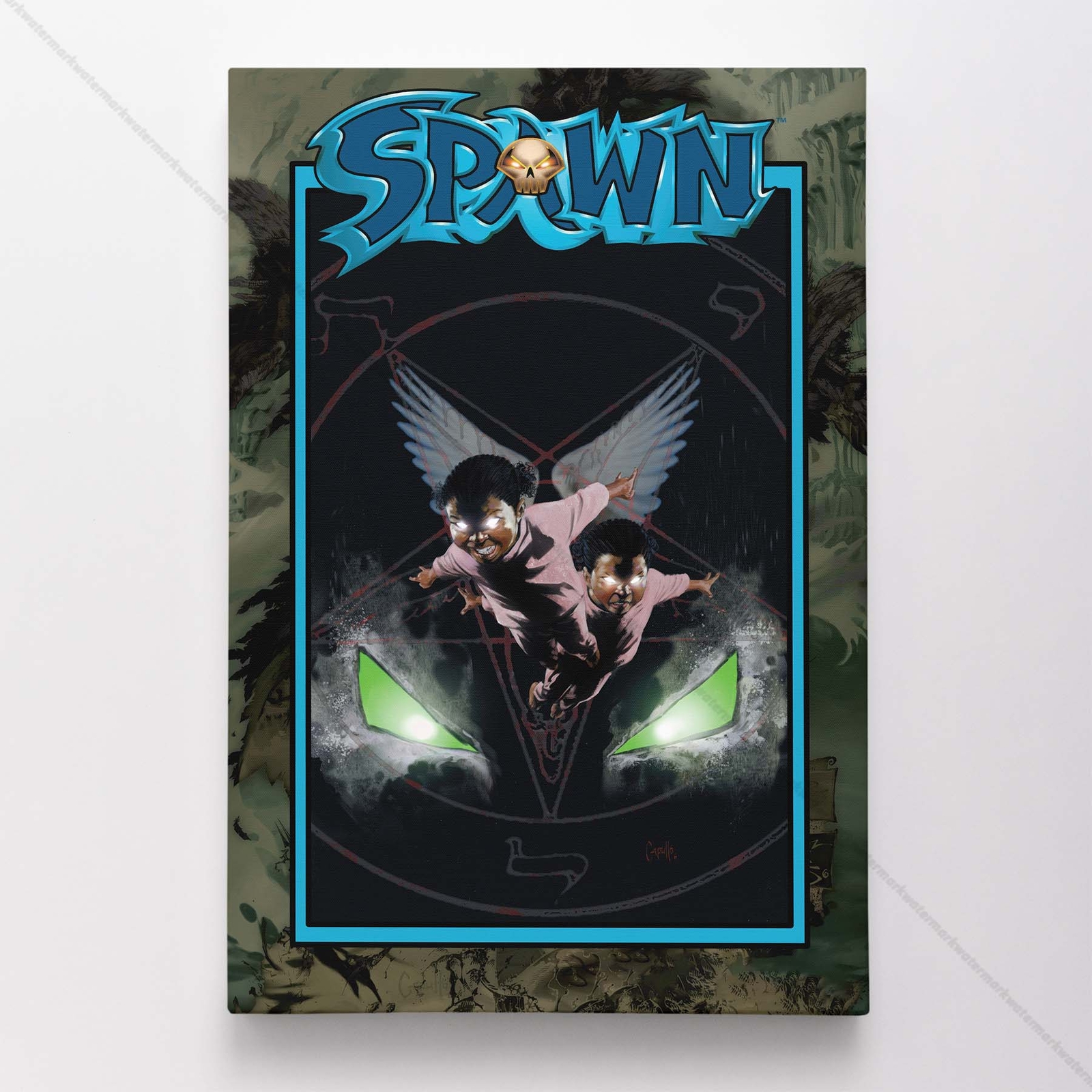 Spawn 159 Poster Canvas Comic Book Cover Art Print #A