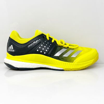 

Adidas Женские кроссовки Crazyflight X BA9267 Желтые кроссовки Размер 7, Желтый, Crazyflight X