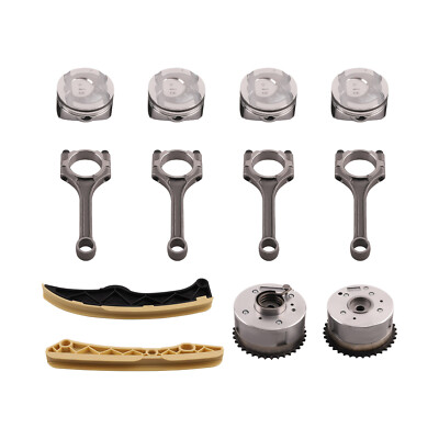 Engine Rebuild Overhaul Kit w/ Crankshaft Piston Timing For HYUNDAI KIA 1.6L