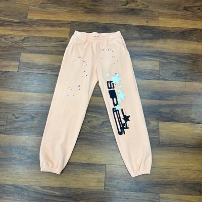 Pre-owned Sp5der Sweat Pants 'bellini' In Please See Photos For Exact Color