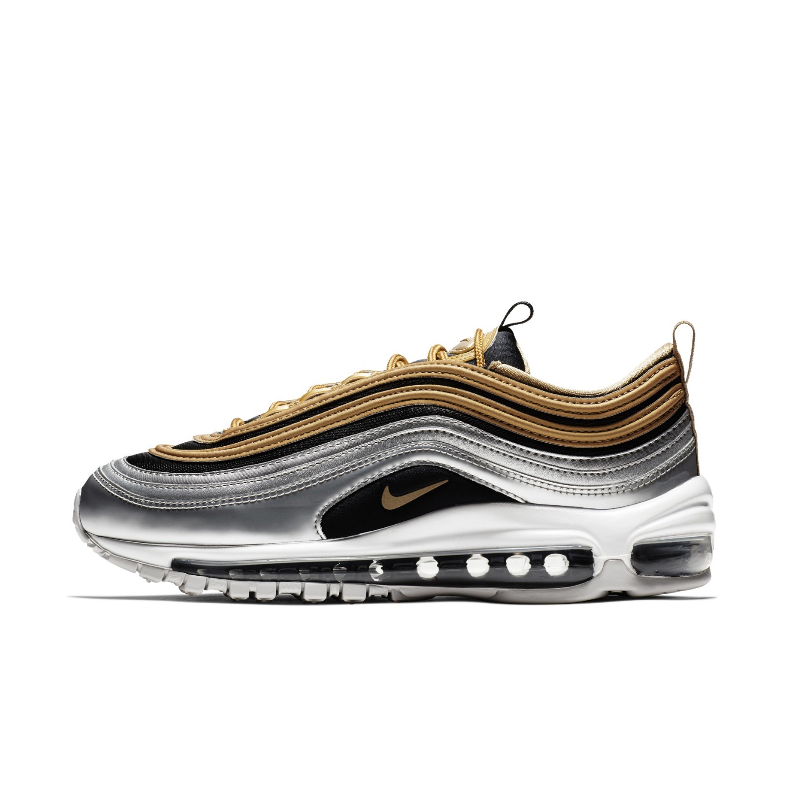 black gold and silver air max