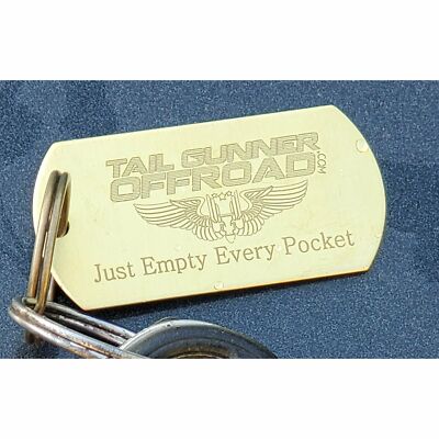 ''Just Empty Every Pocket'' Key Chain