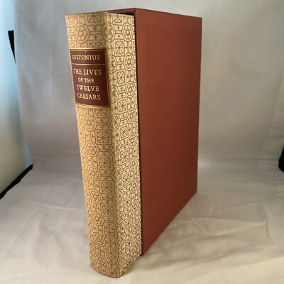 THE LIVES OF THE TWELVE CAESARS BY SUETONIUS 1965 SLIPCASE HERITAGE PRESS