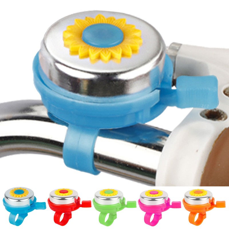 Bike Ring Bell Sunflower Boys Girls Bike Handlebar Bell