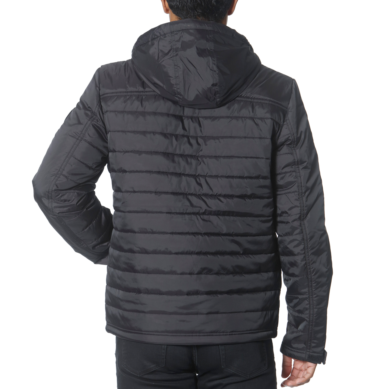 Gerry Men&rsquo;s Insulated Hooded Jacket - Black - Size: Large