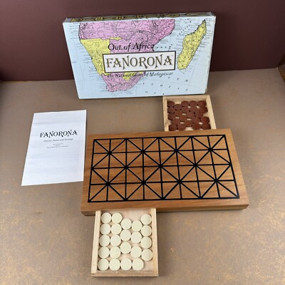 Out Of Africa Fanorona The National Game of Madagascar 1987 Northwest Corner