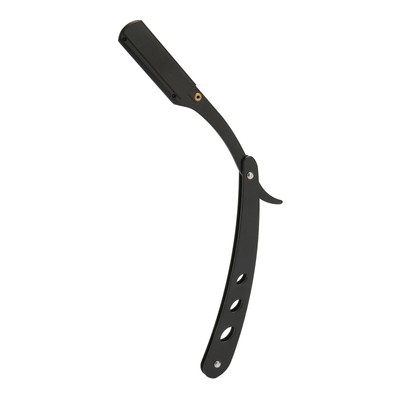 Beard Blade Holder Professional Alloy Foldable Manual Barber Straight Edge Beard