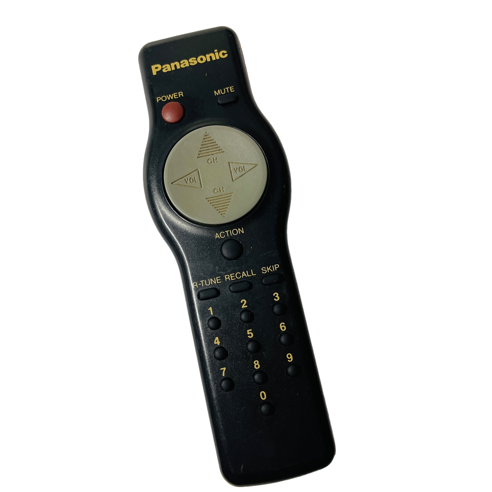 Genuine Panasonic EUR5501050 TV Remote Control Tested Black
