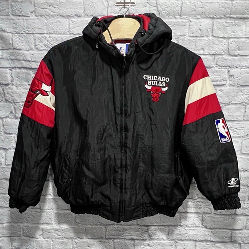 Vintage Logo Athletic Chicago Bulls Puffer Jacket NBA