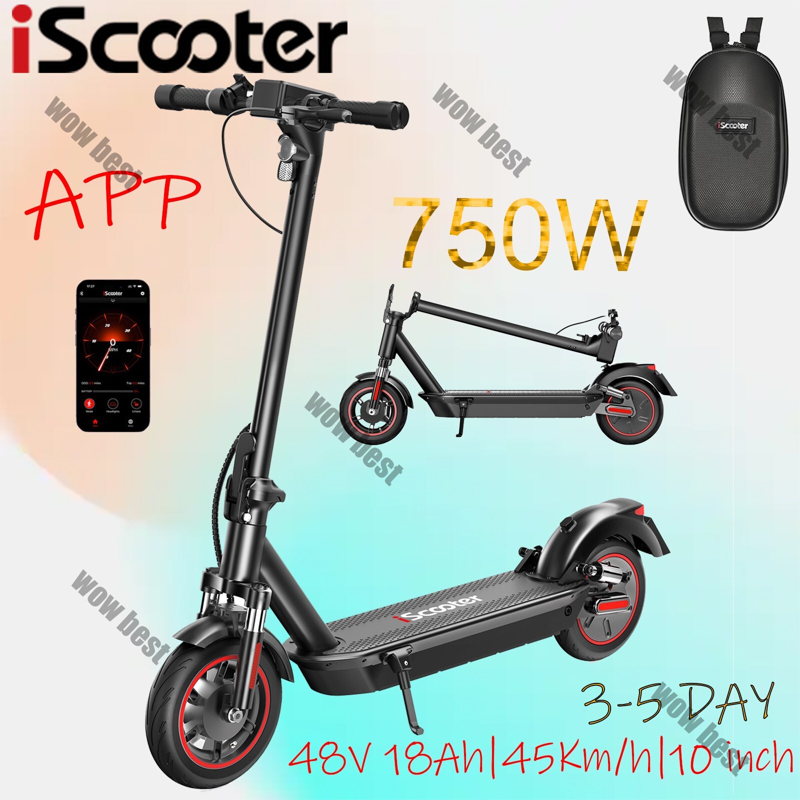 の 人気アイテムランキング i10 iScooter MAX E 18Ah motor 750W Folding Scooter Electric 邦楽
