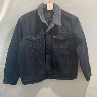 Levi's Men's Sherpa Trucker Jacket XL Duvall X-Large 163650054