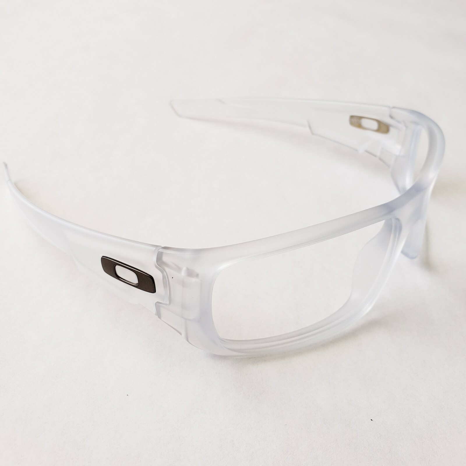 Oakley Crankshaft Matte Clear Gunmetal Icons Frame Only