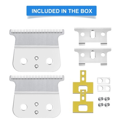 2 Pack T Outliner Replacement Blades Compatible With Andis T Outliner Replace...