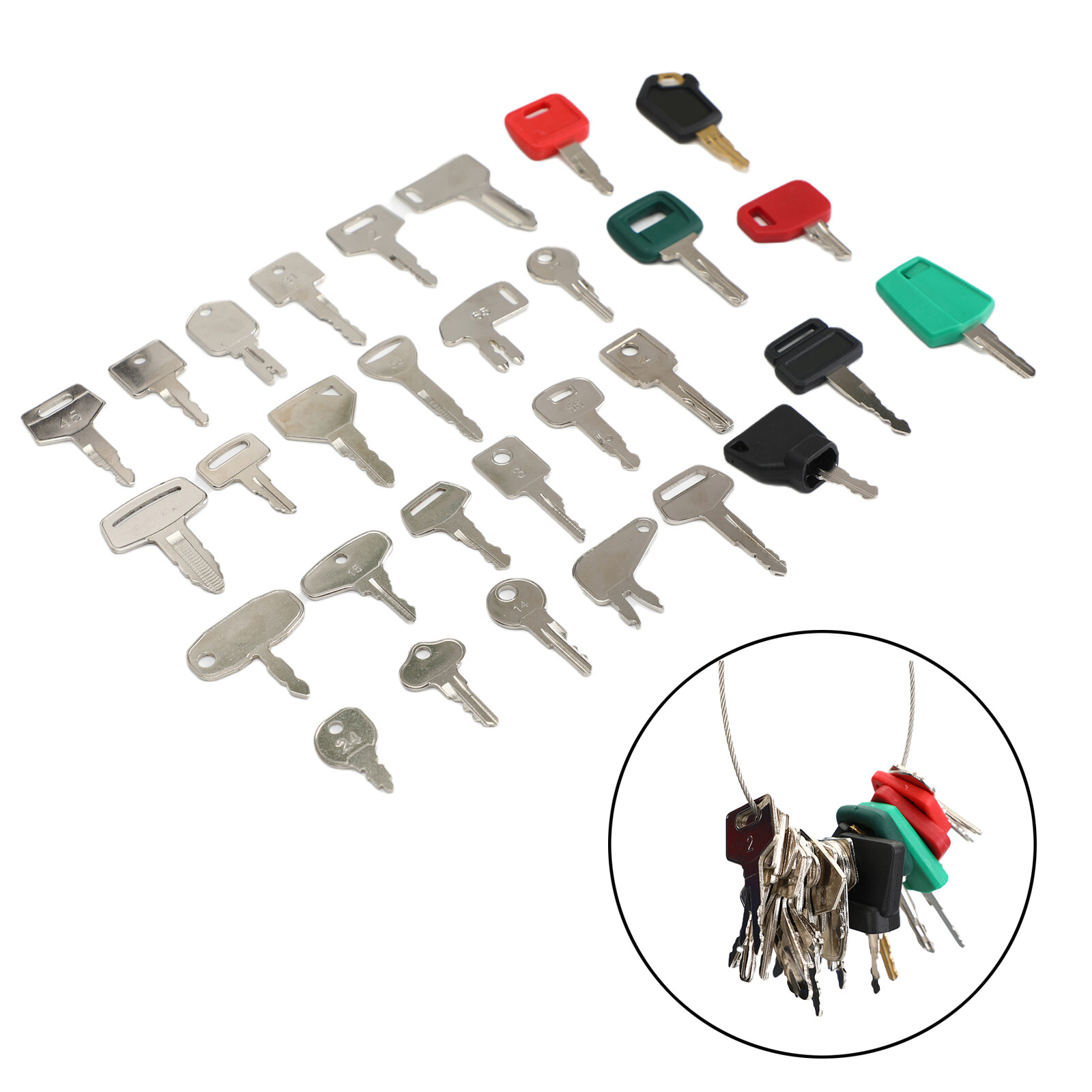 Master Set Construction Ignition Key Set