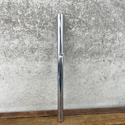 Dyno Seatpost Old School BMX 22.2 mm 1995 95 OG Chrome Seat Post 15.5 in White