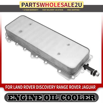 Engine Oil Cooler for Jaguar F-Type XE XF XJ XK Land Rover Range Rover Discovery