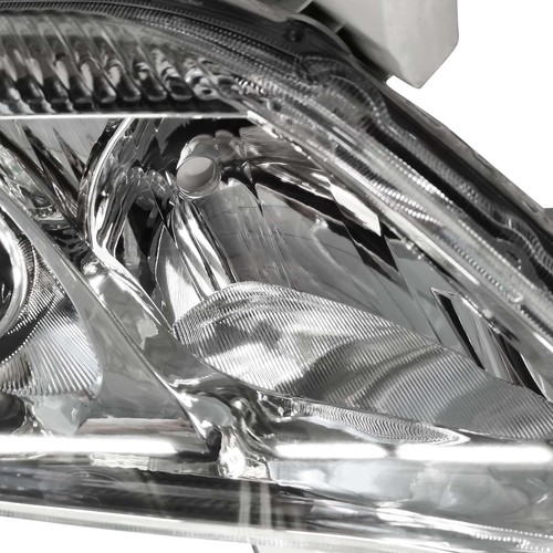 Left&Right Headlights For 2010-2011 Toyota Camry Sedan Chrome Clear Reflector