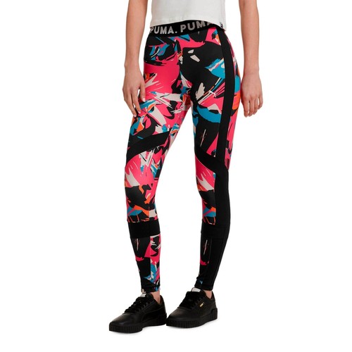 

[578252-01] Женские леггинсы Puma CHASE AOP, Черный