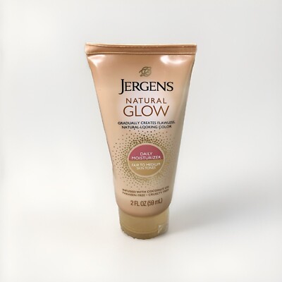 Jergens Natural Glow Revitalizing Daily Moisturizer, Fair to Medium 2 oz.