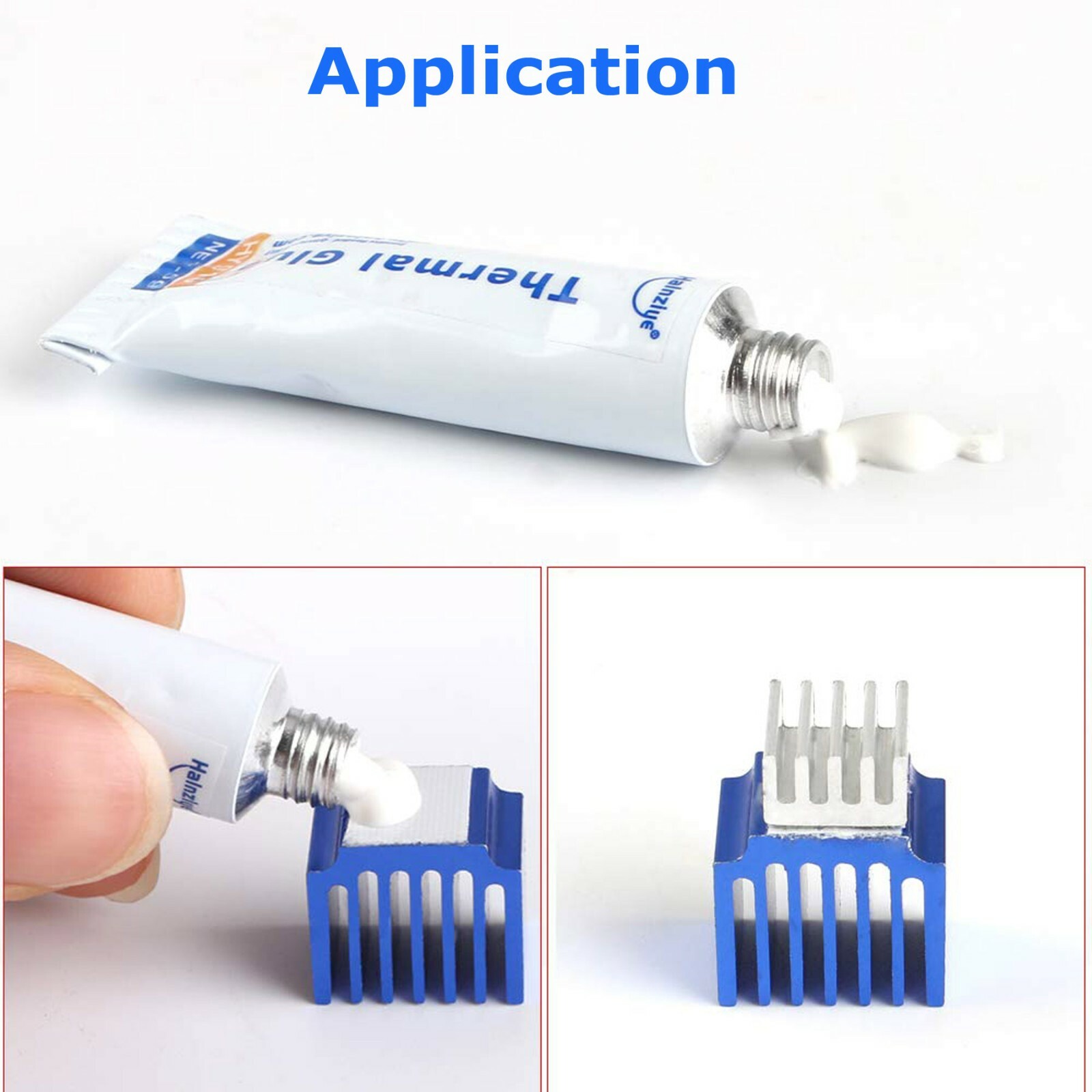 10g -Thermal Conductive Silicone Glue Adhesive - LED GPU Heatsink Mosfets