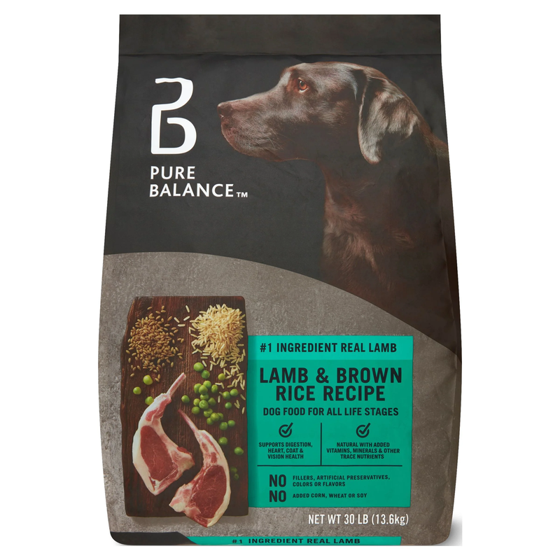 Lamb & Brown Rice Recipe Dry Dog Food, 30 Lbs