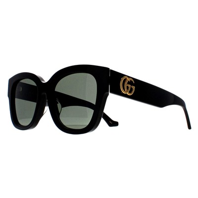 Pre-owned Gucci Sunglasses Gg1550sk 001 Black Gray
