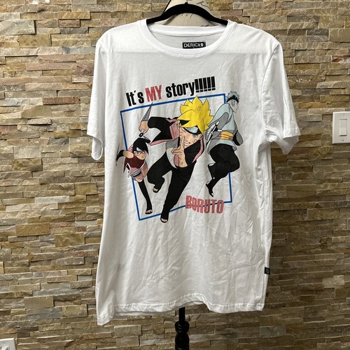 BORUTO-ボルト- オンリーショップ限定　Tシャツ　Lサイズ Naruto Boruto Next Generations - Men Short Sleeve T-Shirt
