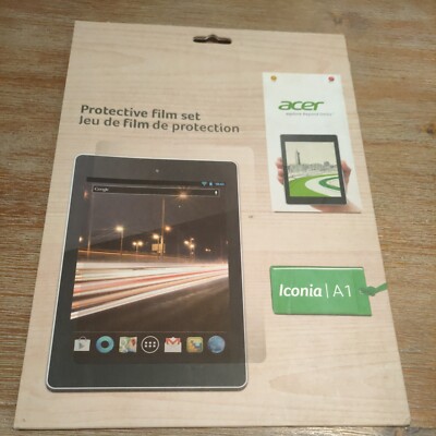 Protective Film Set Acer Iconia A1   810 / A1 -811 anti-glare Crystal hand coat