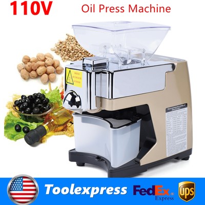 Commercial Oil Press Machine Automatic Olives Oil Extraction Squeezer